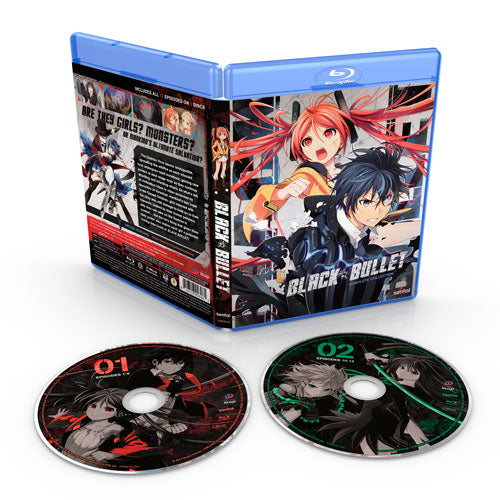 Black Bullet Complete Collection Blu-ray Disc Spread