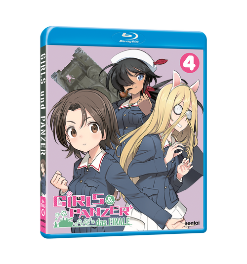 Girls und Panzer das Finale - Part 4 Blu-ray Front Cover