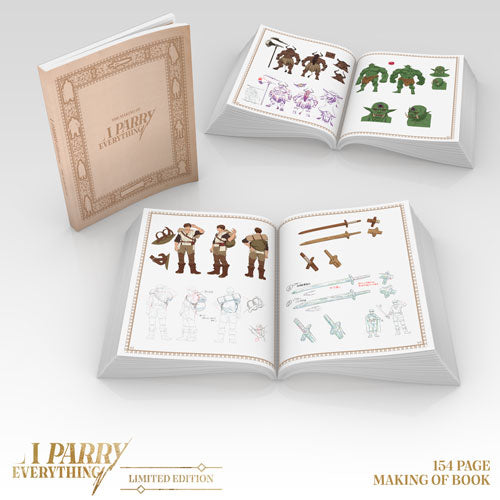 I PARRY EVERYTHING Premium Box Set Making Of Booklet