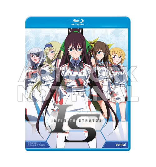 Infinite Stratos (Season 1) Collection Blu-ray Front Cover