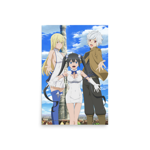 Is It Wrong to Try to Pick Up Girls in a Dungeon? 20x30 Poster Size