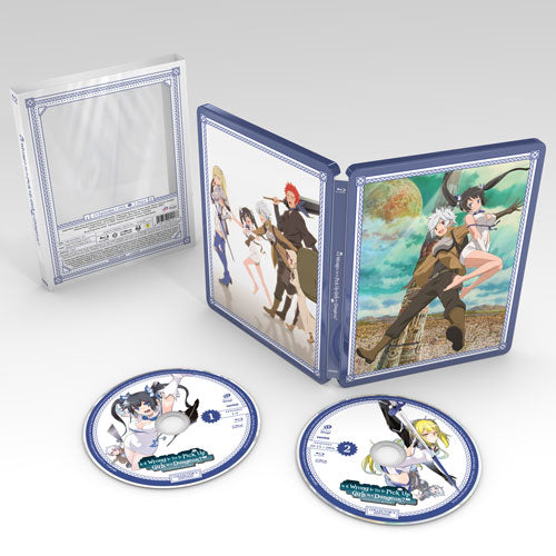Is It Wrong to Try to Pick Up Girls in a Dungeon? Season 1 SteelBook Blu-ray Scene