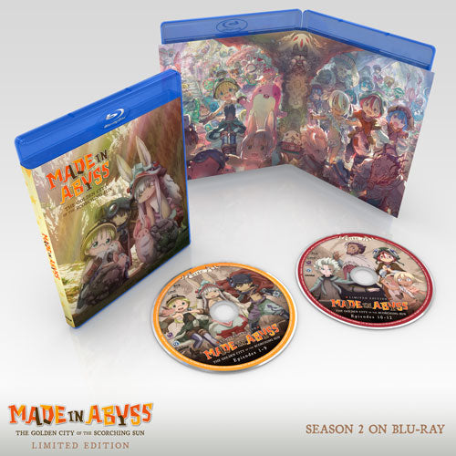 MADE IN ABYSS: The Golden City of the Scorching Sun Blu-ray Disc Spread