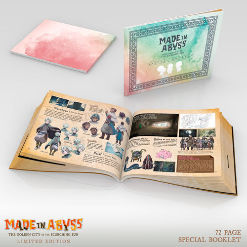 MADE IN ABYSS: The Golden City of the Scorching Sun Premium Box Set 72 Page Special Booklet