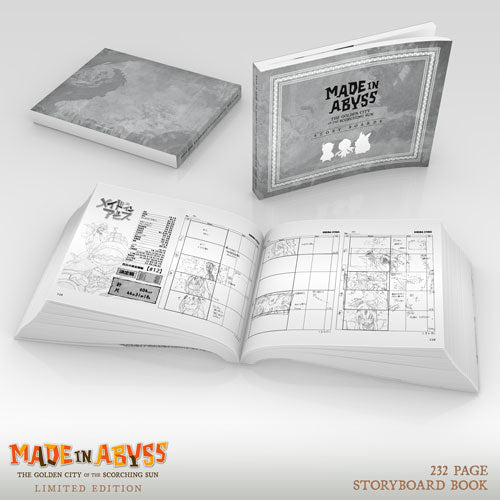 MADE IN ABYSS: The Golden City of the Scorching Sun Premium Box Set 232 Page Storyboard Book