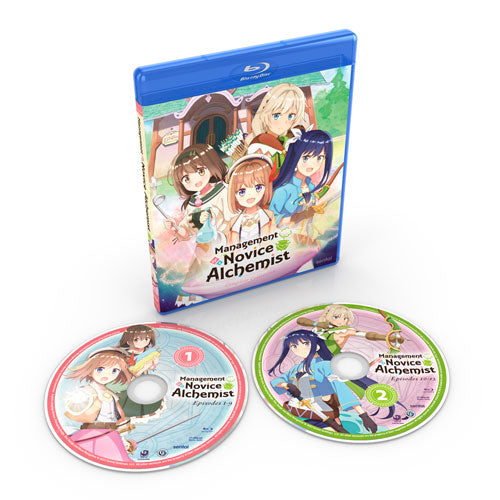 Management of a Novice Alchemist Complete Collection Blu-ray Back Cover