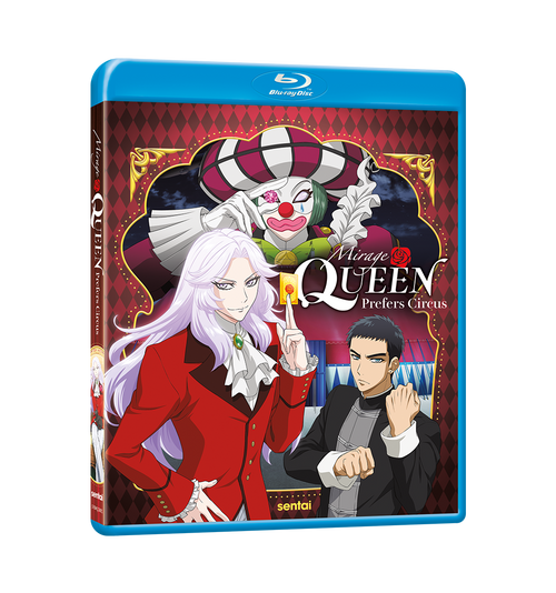 Mirage QUEEN Prefers Circus Theatrical Blu-ray Front Cover