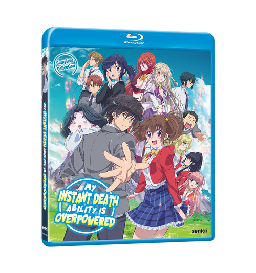 My Instant Death Ability is Overpowered Complete Collection Blu-ray Front Cover