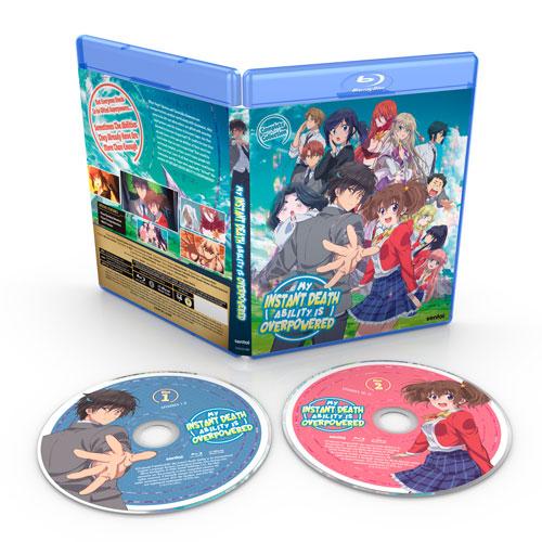 My Instant Death Ability is Overpowered Complete Collection Blu-ray Disc Spread