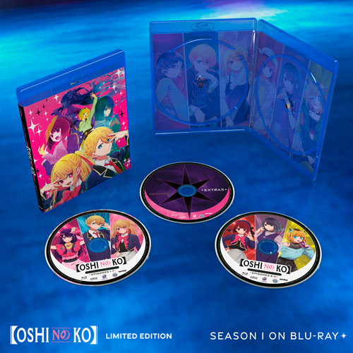 OSHI NO KO (Season 1) Premium Box Set Blu-ray Disc Spread
