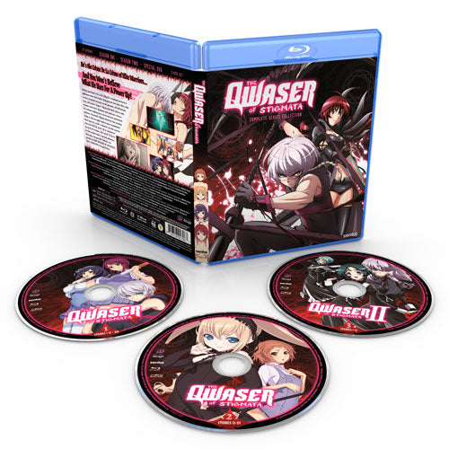 Qwaser of Stigmata Complete Series Blu-ray Disc Spread