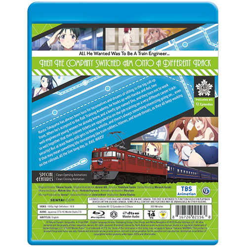 Rail Wars! Complete Collection Blu-ray Back Cover