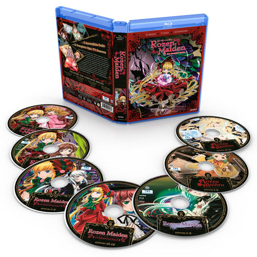 Rozen Maiden Complete Series Blu-ray Disc Spread