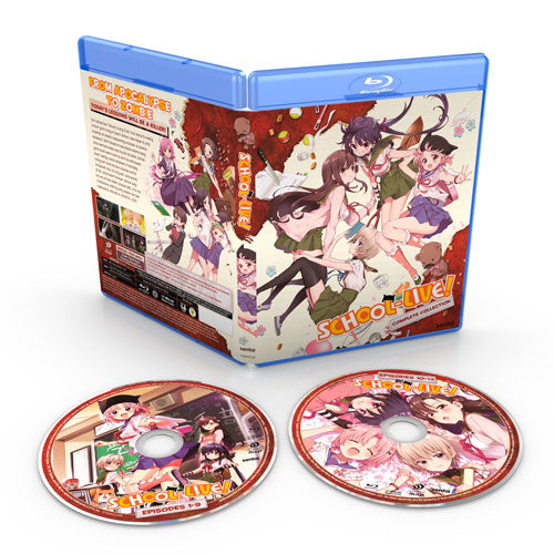 SCHOOL-LIVE! Complete Collection Blu-ray Disc Spread