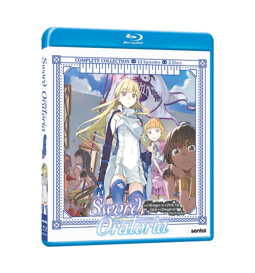 Sword Oratoria Complete Collection Blu-ray Front Cover
