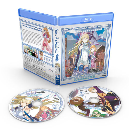 Sword Oratoria Complete Collection Blu-ray Disc Spread