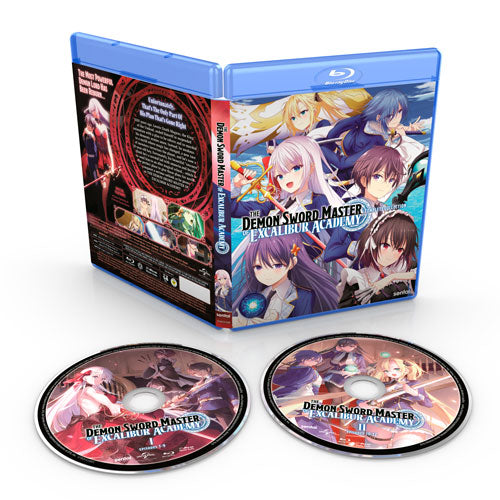 The Demon Sword Master of Excalibur Academy (Season 1) Complete Collection Blu-ray Disc Spread