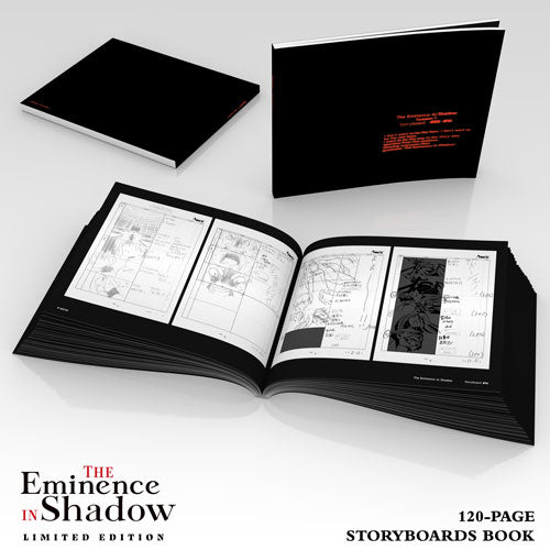 The Eminence in Shadow (Season 1) Premium Box Set Storyboards Book
