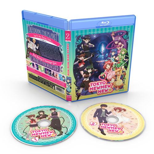 Tokyo Mew Mew New (Season 2) Complete Collection Blu-ray Disc Spread
