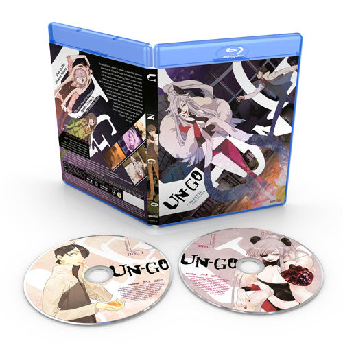 UN-GO Complete Collection Blu-ray Disc Spread