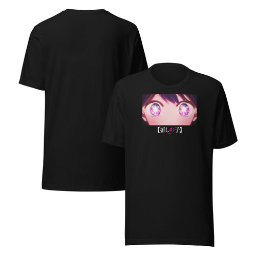 OSHI NO KO - Idol Eyes T-shirt Front & Back