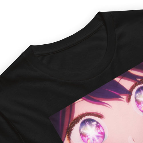 OSHI NO KO - Idol Eyes T-shirt Close Up Front