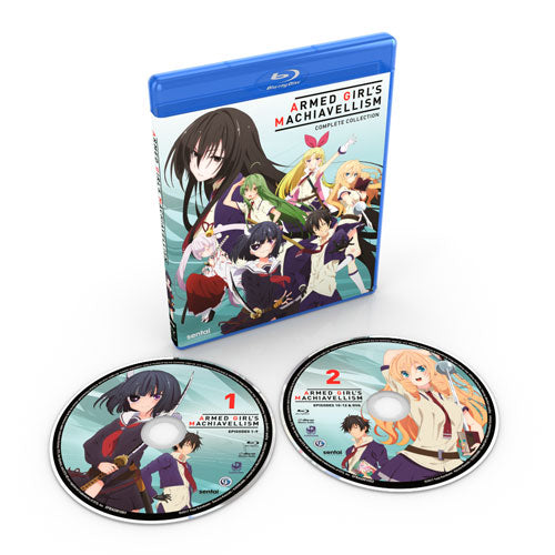  Armed Girl's Machiavellism Complete Collection Blu-ray Disc Spread