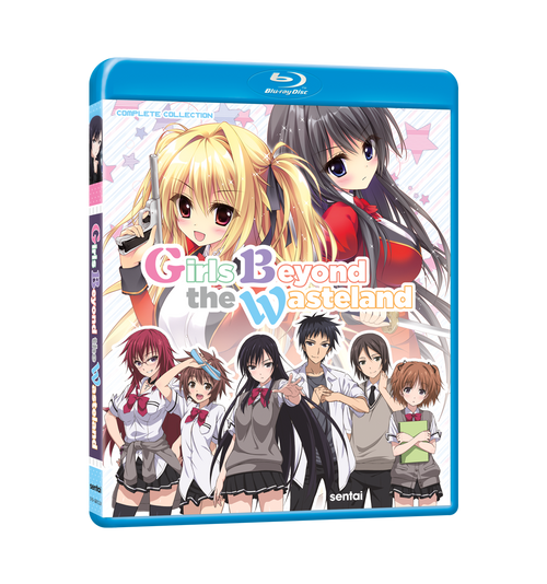Girls Beyond the Wasteland Complete Collection Blu-ray Front Cover