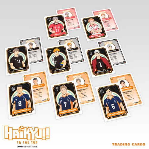 Haikyu!! To the Top (Season 4) Premium Box Set Trading Cards