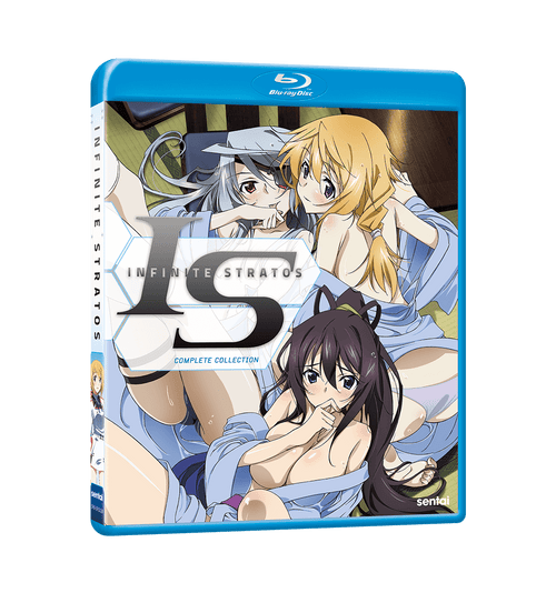 Infinite Stratos (Season 1) Complete Collection Blu-ray Front Cover