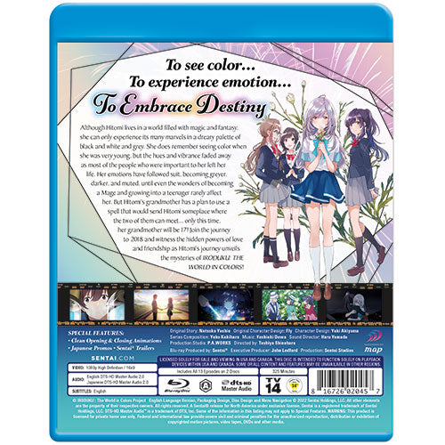 IRODUKU : The World in Colors Complete Collection Blu-ray Back Cover