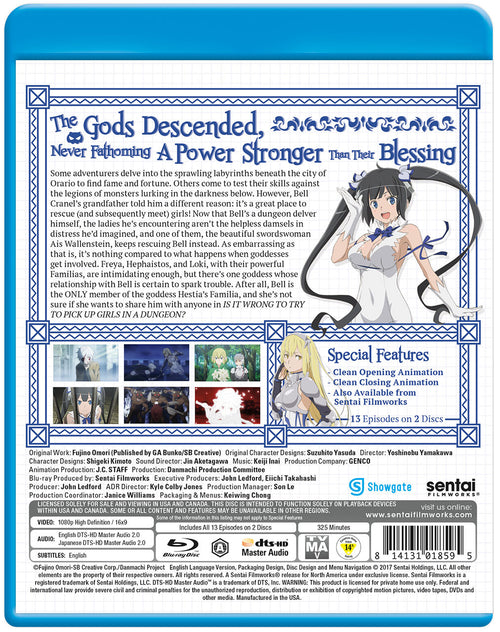 Is It Wrong to Try to Pick Up Girls in a Dungeon? Complete Collection