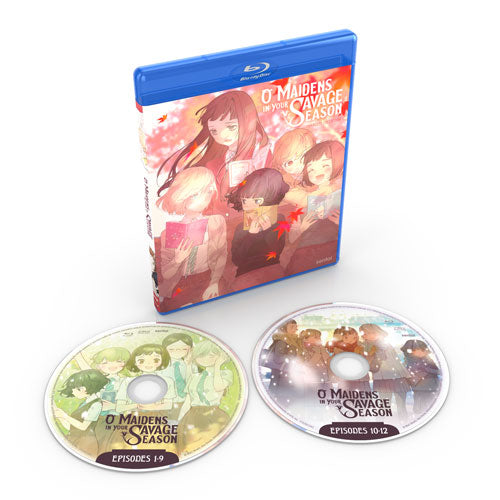O Maidens in Your Savage Season Complete Collection Blu-ray Disc Spread