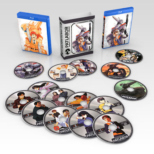 Patlabor the Mobile Police Ultimate Collection Blu-ray Disc Spread