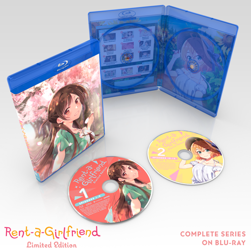 Rent-a-Girlfriend (Season 1) Premium Box Set Blu-ray Disc Spread