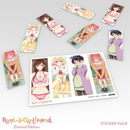 Rent-a-Girlfriend (Season 1) Premium Box Set Sticker Pack