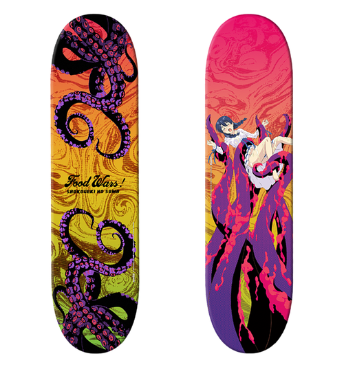 Food Wars! Flavors of the Deep Skateboard Deck