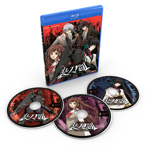 SWORDGAI Seasons 1 & 2 Complete Collection Blu-ray Disc Spread