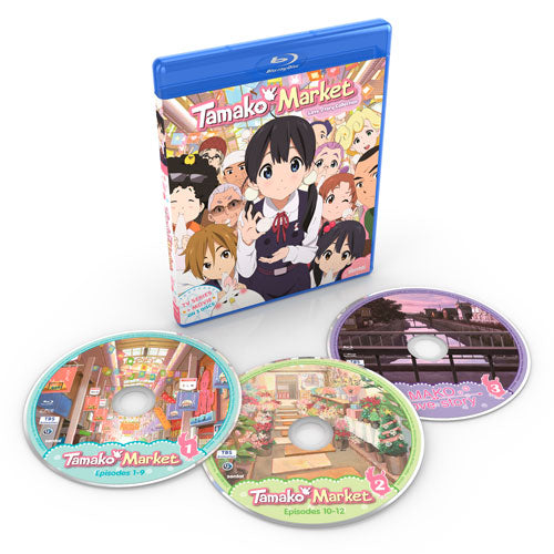 Tamako Market Love Story Collection Blu-ray Disc Spread