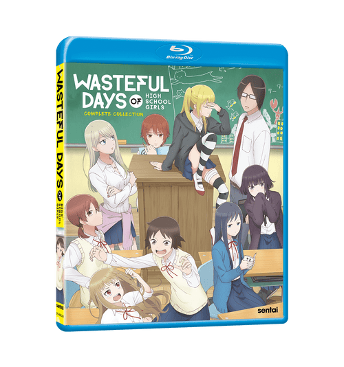 Wasteful Days of High School Girls Complete Collection Blu-ray Front Cover