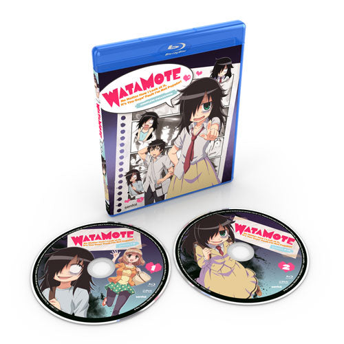 WATAMOTE Complete Collection Blu-ray Disc Spread