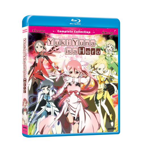 Yuki Yuna is a Hero (Seasons 1-3) Complete Collection Blu-ray Front Cover
