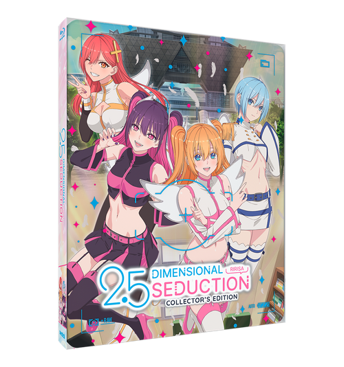 2.5 Dimensional Seduction Season 1 Limited Edition SteelBook Blu-ray Front Cover