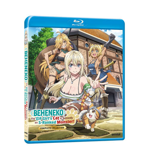 Beheneko: The Elf-Girl's Cat is Secretly an S-Ranked Monster! Blu-ray Front Cover