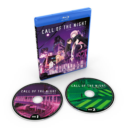 Call of the Night Complete Collection Blu-ray Disc Spread