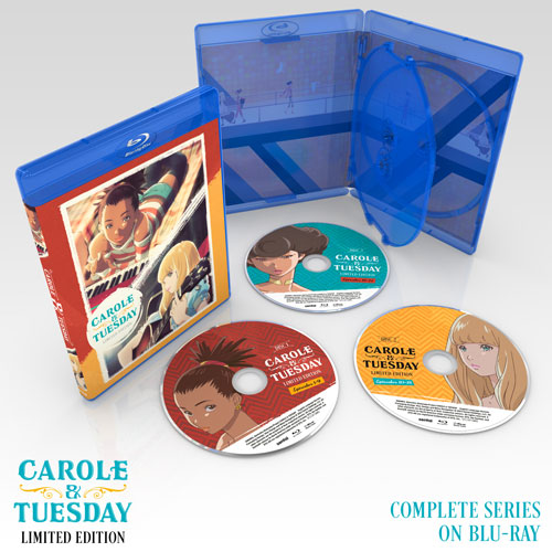Carole & Tuesday Premium Box Set Blu-ray Front Cover