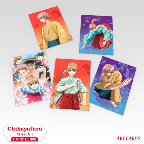 Chihayafuru (Season 3) Premium Box Set Art Cards