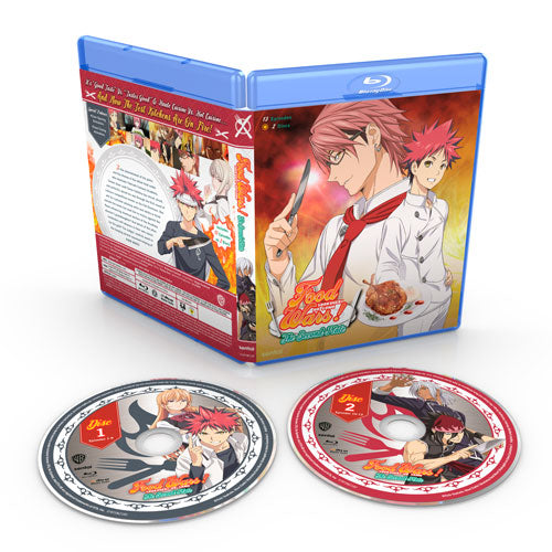 Food Wars! The Second Plate Complete Collection Blu-ray Disc Spread