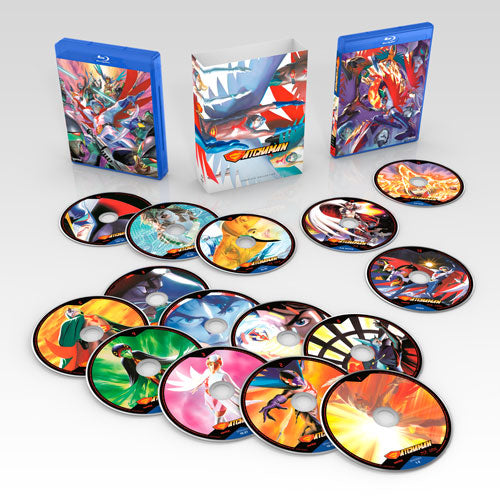 Gatchaman Complete Collection Blu-ray Disc Spread