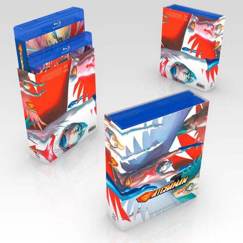 Gatchaman Complete Collection Blu-ray Back Cover
